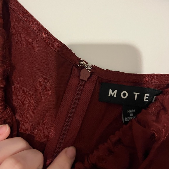 MOTEL ROCKS | Frimala Slip 90’s Grunge Witchy Mini Dress - Picture 9 of 12